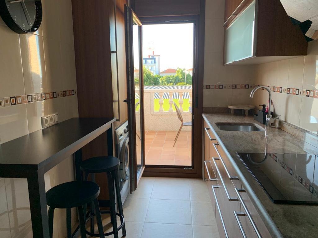 "Sanxenxo Holidays" Atico Con Garaje, Barbacoa Y Piscina A 5 Min Del Centro ภายนอก รูปภาพ