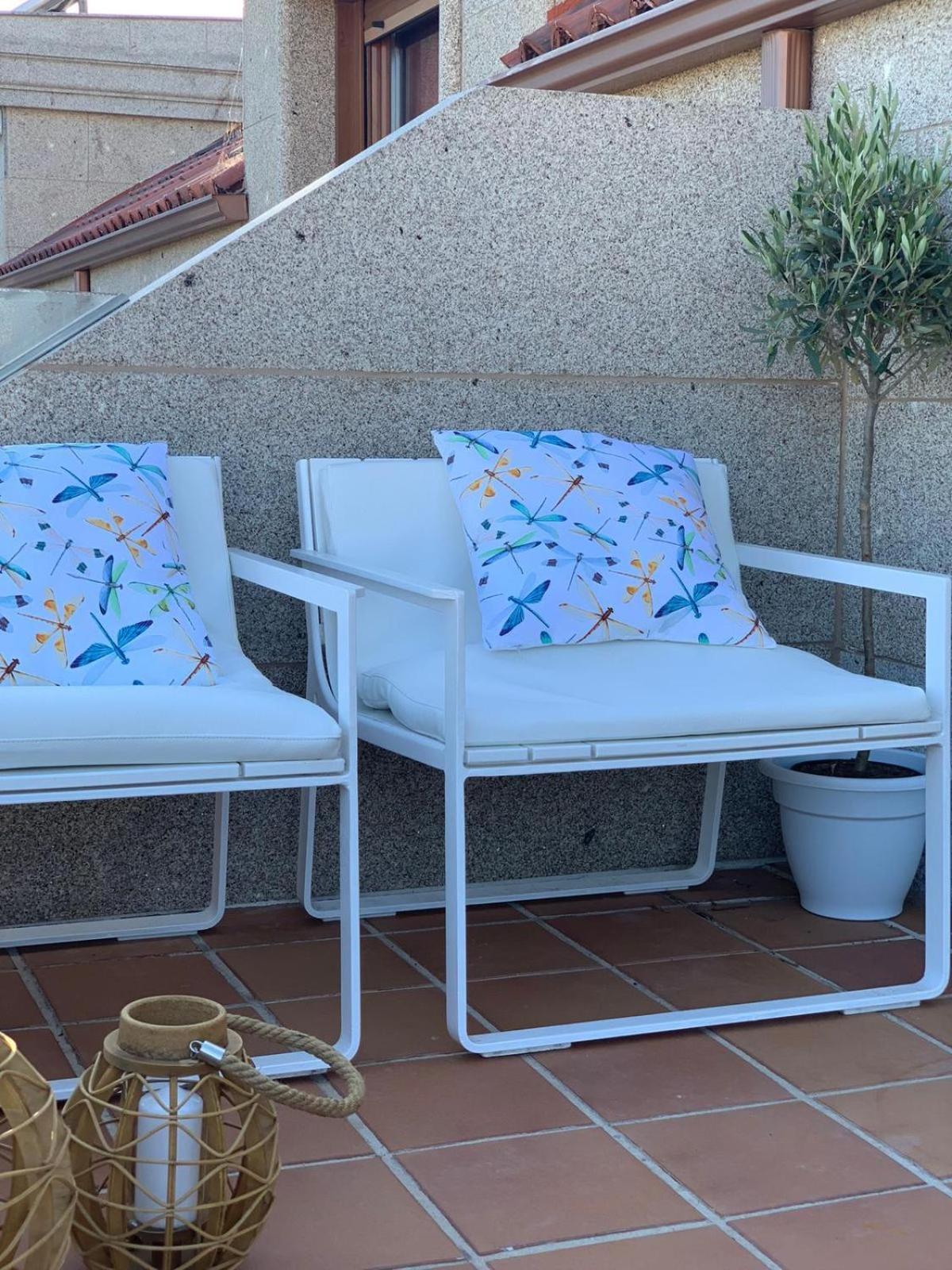 "Sanxenxo Holidays" Atico Con Garaje, Barbacoa Y Piscina A 5 Min Del Centro ภายนอก รูปภาพ